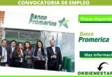 Banco Promerica necesita nuevos empleados para las diferentes vacantes de empleos